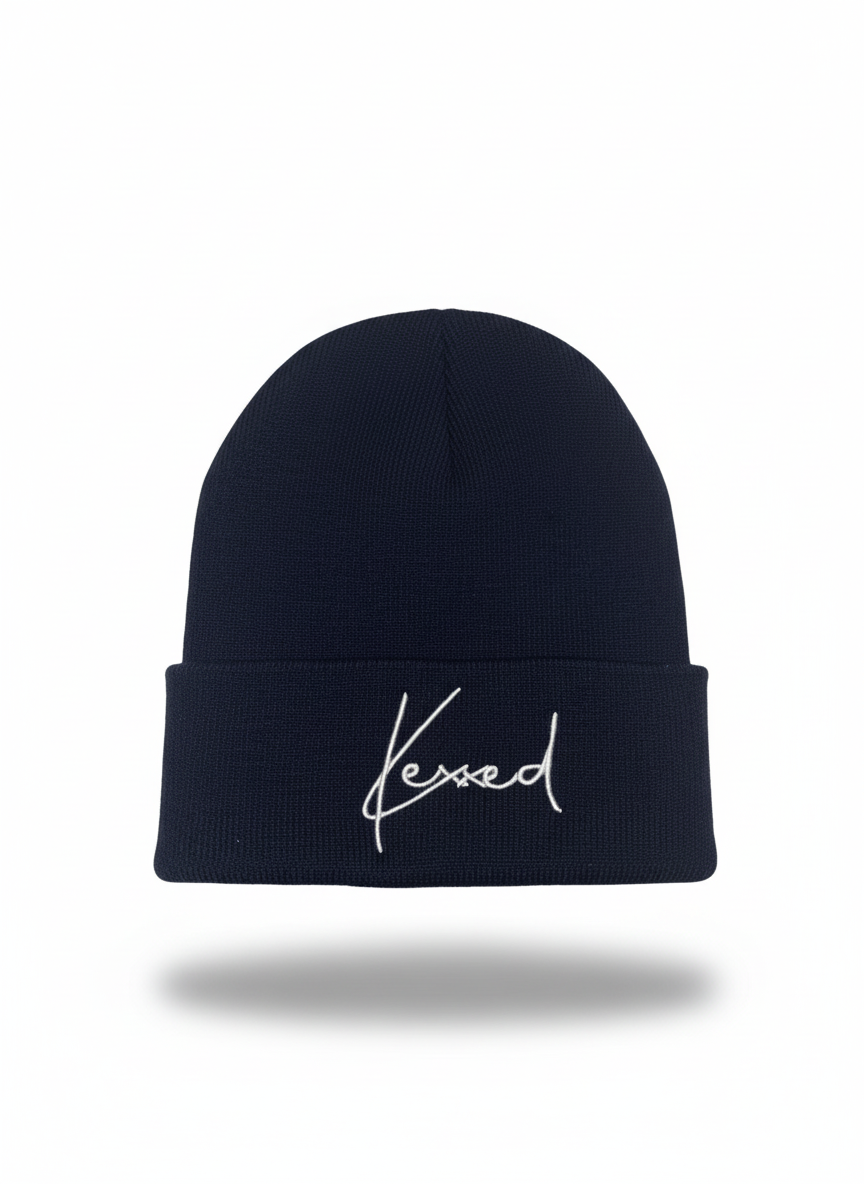 Original Navy Kexxed Beanie Hat