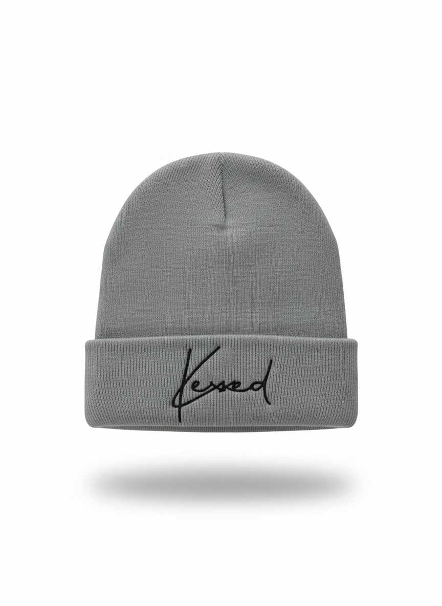 Original Grey Kexxed Beanie Hat
